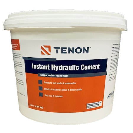 Tenon Instant Hydraulic Cement 10 lb. Pail 129950